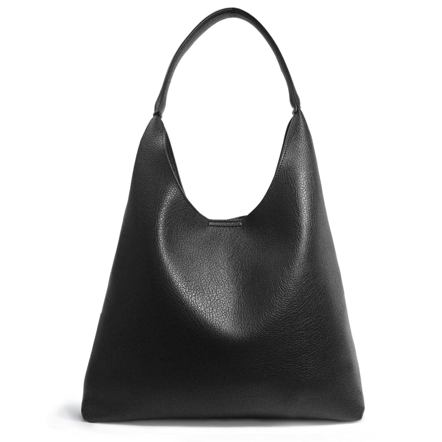 Hobo Bags For Women Soft Vegan Leather Shoulder Handbag Slouchy Tote Purses